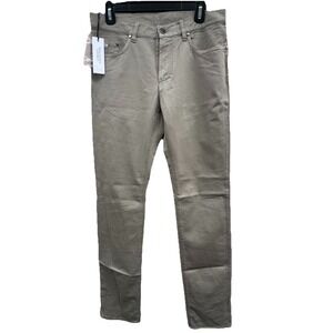 Versace Collection Men's Olive Green Slim Fit Pants Size 31 New w/ Tags
